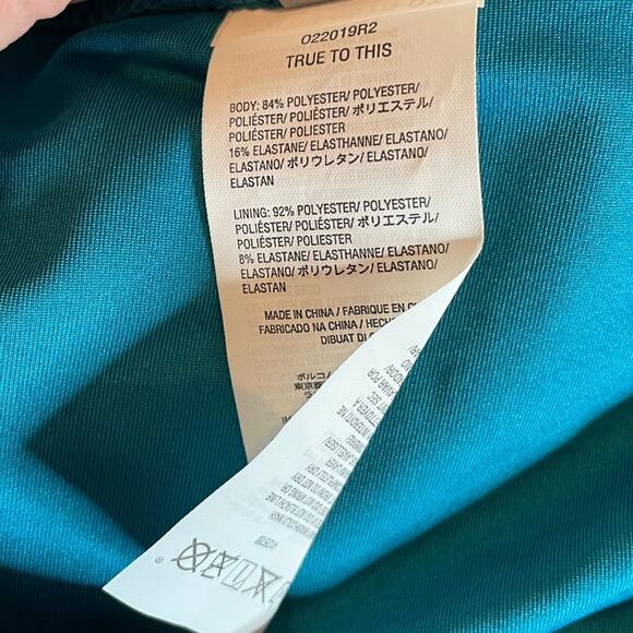 Volcom Good To Grow V-Neck Top & Hipster Bottom - Stormy Blue Women’s Sz L NWT - Picture 4 of 14